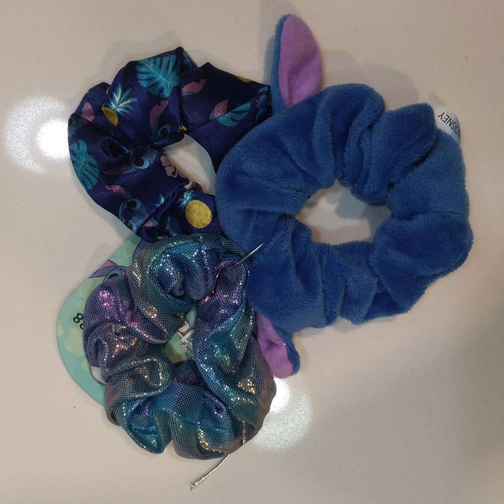 Stitch hair ties pack of 3